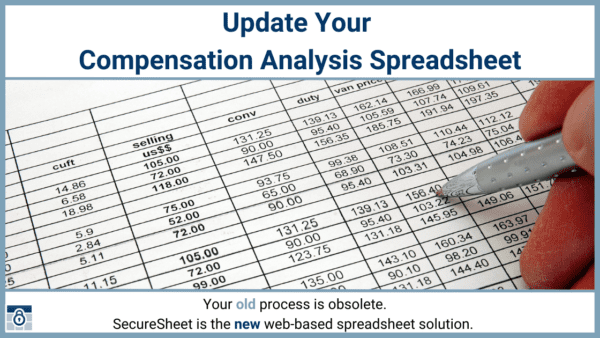 Compensation Analysis Spreadsheet for HRIS cloud solutions
