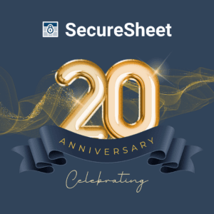 SecureSheet 20 years